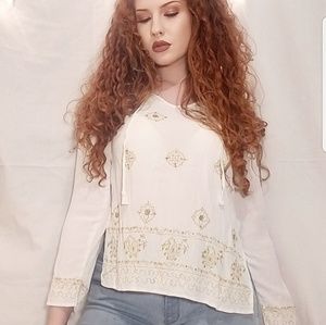 Gold Embroidered Tunic
